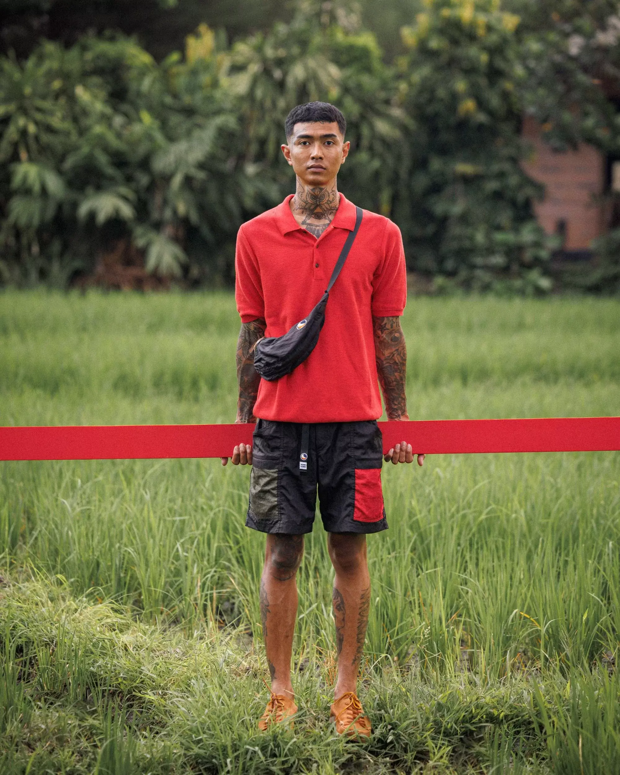 Homecore Blue Multi Trek Short Herren schwarz